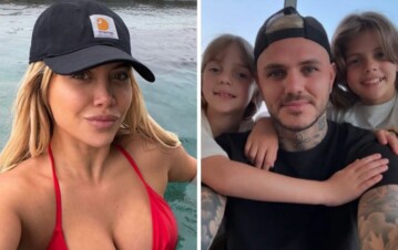 Así pasó Wanda Nara el primer fin de semana  lejos de sus hijas tras el reencuentro con Mauro Icardi