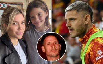 El golpe bajo de Wanda Nara a Mauro Icardi en el egreso de su hija con Francesca: la foto del escándalo