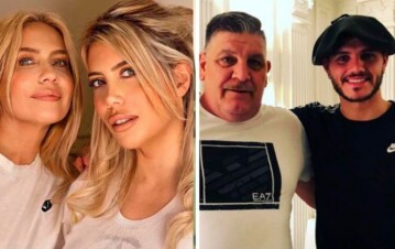 El inesperado gesto del papá de Mauro Icardi con la mamá de Wanda Nara que sorprendió a todos
