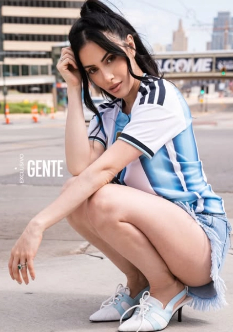 A YAZ TAMBIÉN LE QUEDA PINTADA LA DE ARGENTINA