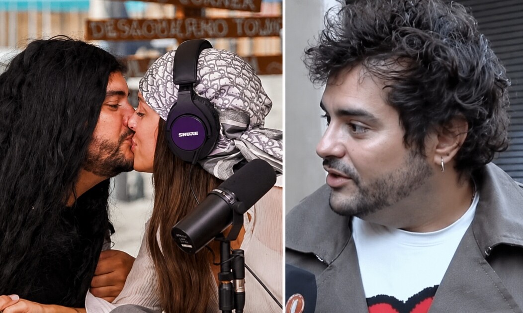 La insólita explicación de Homero Pettinato tras su polémico video a los besos con La Reini