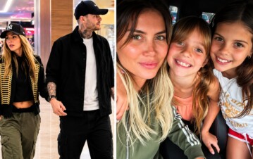 Mauro Icardi vuelve al país por sus hijas: su explosiva llegada con la China Suárez, en medio de la noticia que hunde a Wanda Nara
