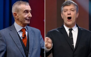 ¡Se metió en el barro! Nelson Castro debutó como chimentero en el programa de Mario Pergolini en medio de la pelea con Rada
