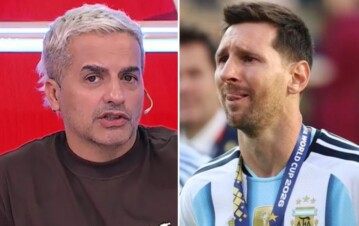 Ángel de Brito se metió en la polémica que explotó entre los jugadores de Argentina y la arenga de la final: "Messi está deprimidísimo y..."