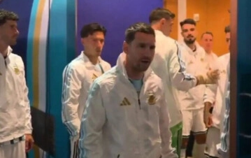 El técnico más polémico del fútbol argentino habló de la arenga de Messi antes de la final