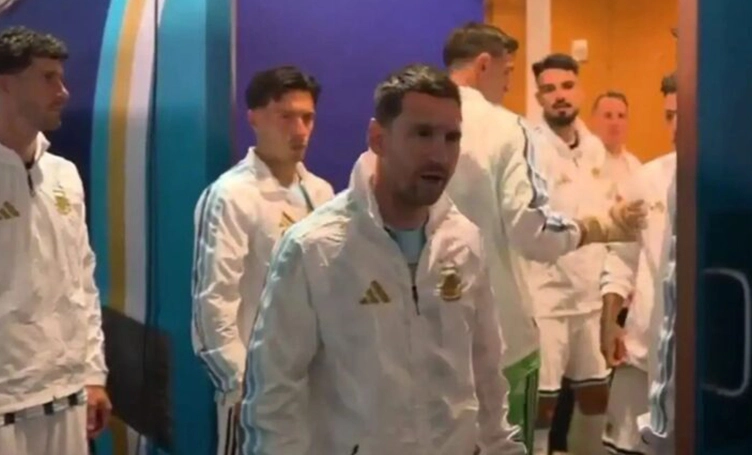 El técnico más polémico del fútbol argentino habló de la arenga de Messi antes de la final