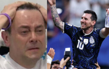 ¡Llora y bravuconea! El periodista español más anti Messi y anti Argentina del mundo enloqueció por la final del domingo: "Nos van a conocer, vale por tres estrellas"