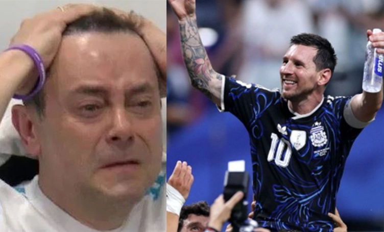 El periodista español más anti Messi y Anti Argentina del mundo enloqueció por la final del domingo