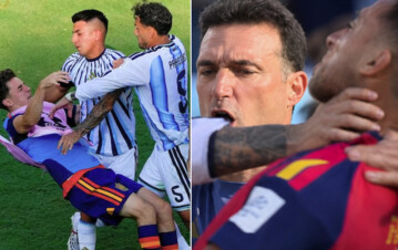 Argentina en boca de todo el mundo: la sanción de FIFA que provocó un escándalo atroz con Paredes y su pelea con los jugadores españoles