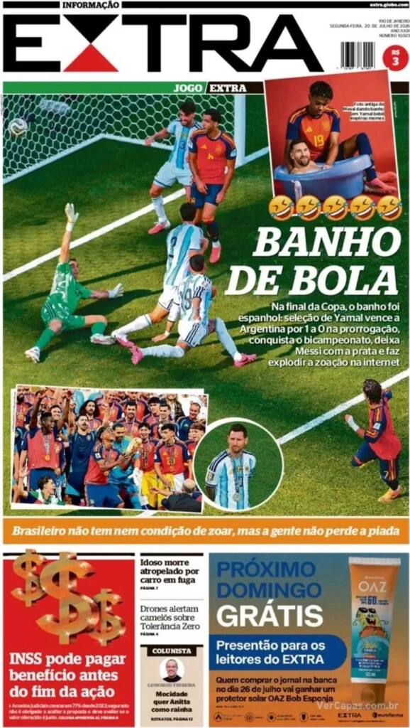 ELLOS ACEPTAN QUE NO PUEDEN CARGAR A NADIE, PERO IGUAL DISFRUTAN EL TROPIEZO ARGENTINO.