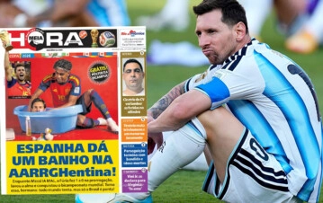 Las cargadas de Brasil por la derrota argentina