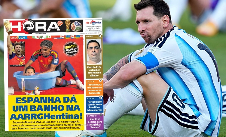 Las cargadas de Brasil por la derrota argentina