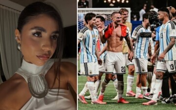 La foto de Cami Mayan que armó un escándalo en la Selección Argentina en la previa contra Suiza por el Mundial