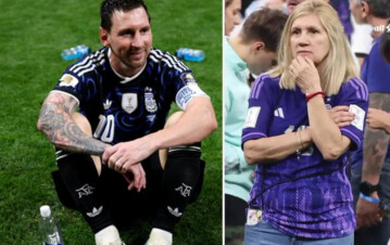 La mamá de Lionel Messi reveló la llamada que tuvieron a los minutos de eliminar a Inglaterra: "Llorando y..."