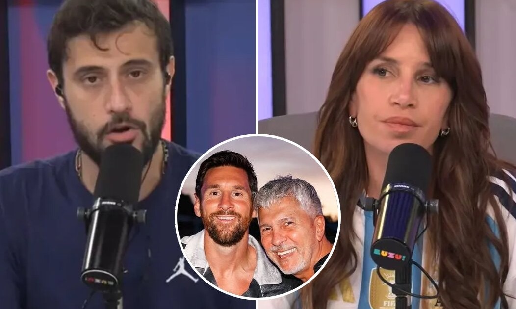 Diego Leuco destapó la oscura verdad de Florencia Peña y su fake news sobre el papá de Messi