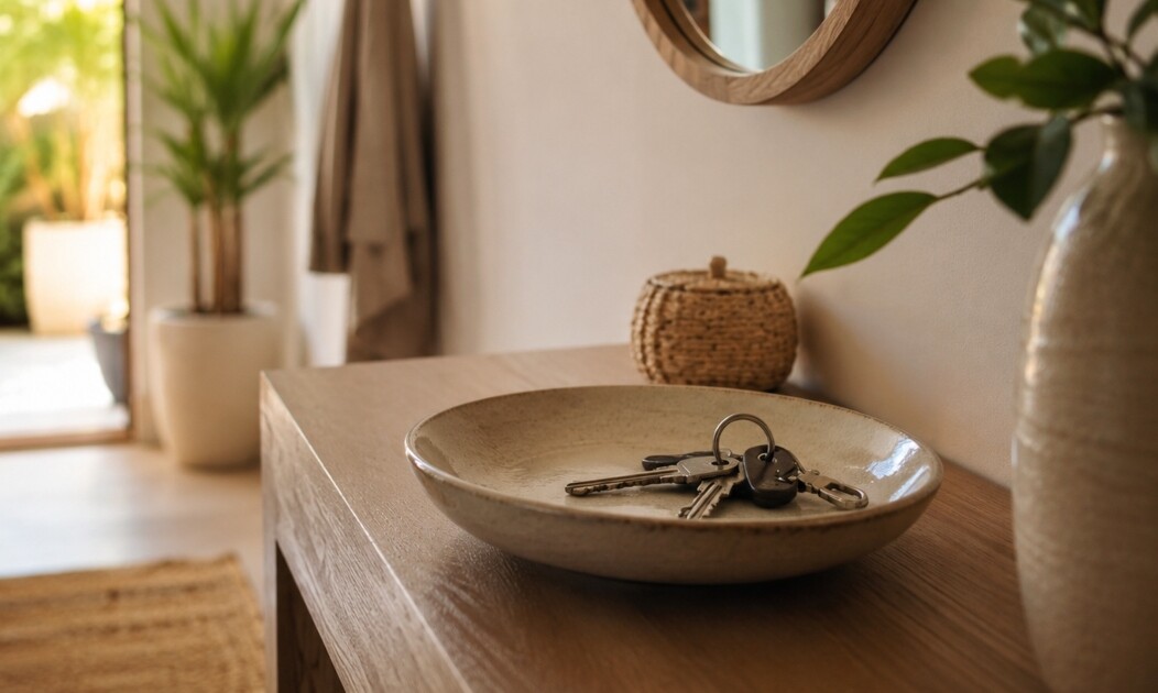 Dónde conviene poner las llaves de casa para no cortar la energía de entrada, según el Feng Shui