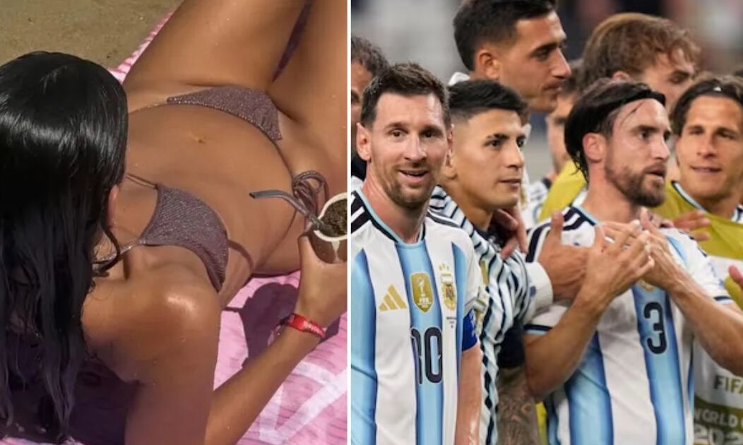 Él es el hombre del momento en la Selección Argentina y ella una de las modelos más deseadas del país: el romance explosivo que se confirmó