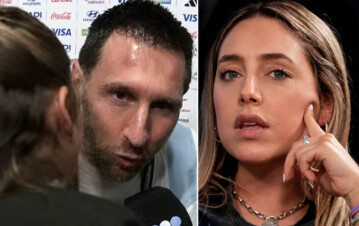El saludo con beso de Sofi Martínez y Messi del que habla todo el país en el Mundial de Argentina: "Lo que más nos gusta"
