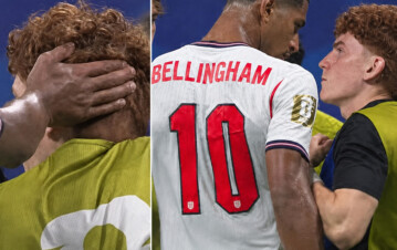 El video del Colo Barco que nadie vio, con una provocación a los jugadores ingleses, y que terminó en la agresión de Jude Bellingham