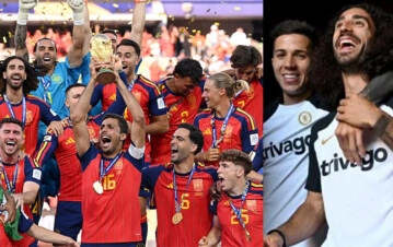 Era el jugador español más odiado por los argentinos pero su amistad con Enzo y la historia de su hijo dieron vuelta la tortilla