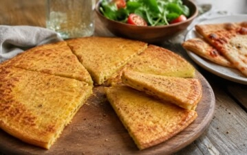 Fainá casera: la receta fácil para acompañar una comida sin gastar de más