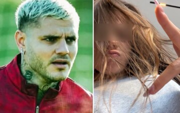 Francesca Icardi se plantó con su papá Mauro Icardi, le suplicó volver al país y sus fotos, con apenas 11 años, causaron preocupación