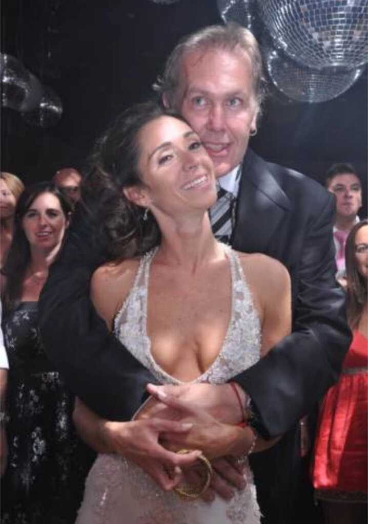 Gonzalo Bonadeo y Carmela Carey, en su casamiento (Foto: Archivo).