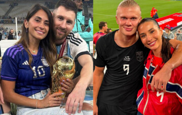 La conoció en la adolescencia, tiene 22, juega al fútbol y es como Antonela para Messi: la llamativa pareja de Haaland, el vikingo que eliminó a Brasil