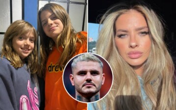 El insólito pedido de las hijas de Wanda Nara a Mauro Icardi tras separarse de la China Suárez