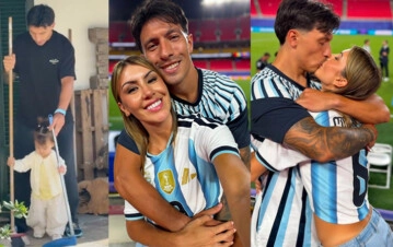 LA MUJER DE LICHA MARTINEZ SE HARTO DE LOS ELOGIOS AL MAS MACHO Y RUDO DE LA SELECCION Y LOS CORTÓ MENOS DIEZ