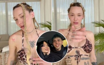 El fuerte video de La Joaqui en medio de su separación de Luck Ra que preocupó a todos: “Ojos hinchados”