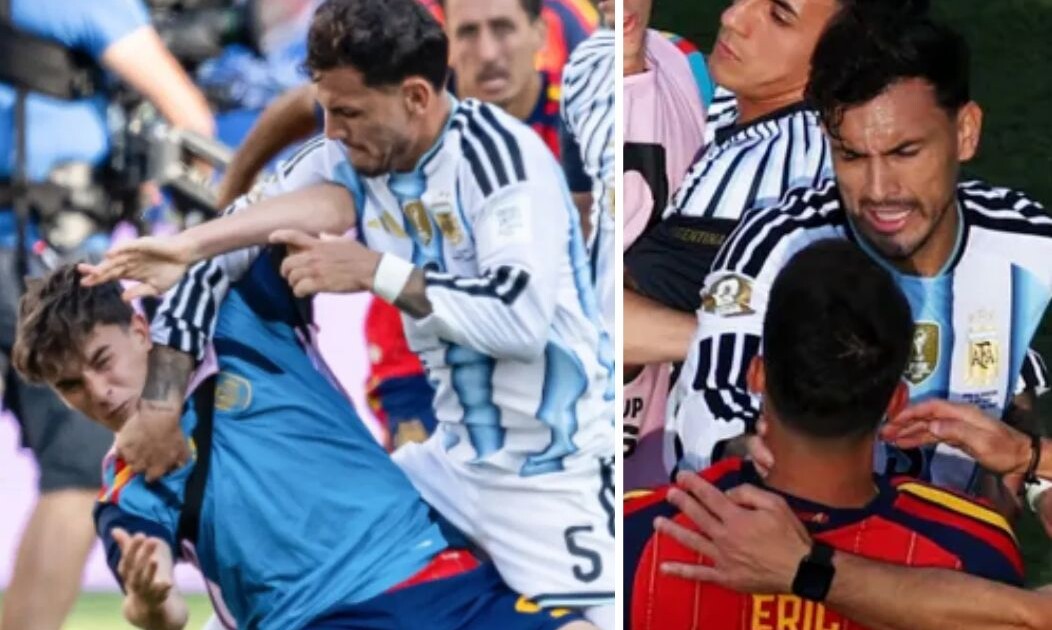 La durísima sanción que confirmó la FIFA contra Argentina: Paredes comenzó la pelea, hubo golpes, agresiones y aplicaron el peor castigo
