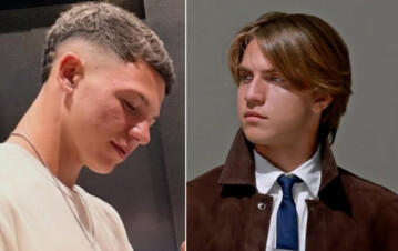 La foto de Valentino López, con apenas 17 años, que causó un escándalo: qué hacía con Bastian Demichelis y por qué estaban juntos