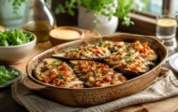 La receta económica de berenjenas al horno para resolver una cena liviana y rendidora