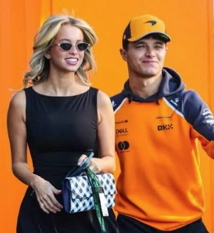 MAGUI CORCEIRO APUNTA ALTO: TAMBIÉN FUE NOVIA DE LANDO NORRIS, ACTUAL CAMPEON DE FORMULA UNO.