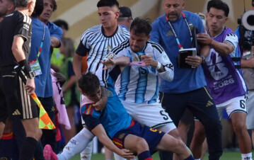 La esposa de Leandro Paredes habló tras la brutal pelea contra los españoles: "Nuestros hijos son grandes y entienden todo..."