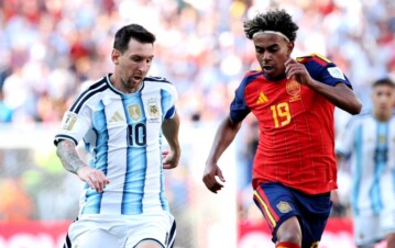 Lo dio todo, no pudo ser: la primera reacción de Lionel Messi al terminar la final con España
