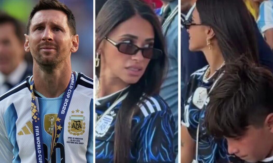 Llena de dolor: la primera imagen de Antonela Roccuzzo junto a sus hijos, luego que Messi pierda el Mundial con Argentina