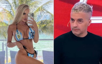 Ángel de Brito confirmó el horrible momento de Luciana Salazar en Estados Unidos con su nuevo novio: “La esposa de él la…”
