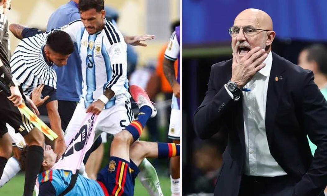 El DT de España destrozó a los jugadores de la Selección Argentina por las piñas: “Desagradables y…”