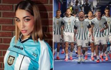 La foto que compartió María Becerra tras ser confirmada como la cantante del himno en la final del Mundial