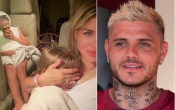 Mauro Icardi, acorralado por Wanda Nara, enfrenta la acusación más grave para un padre con sus hijas: "¿Las puede hacer sufrir tanto? Horrible todo"