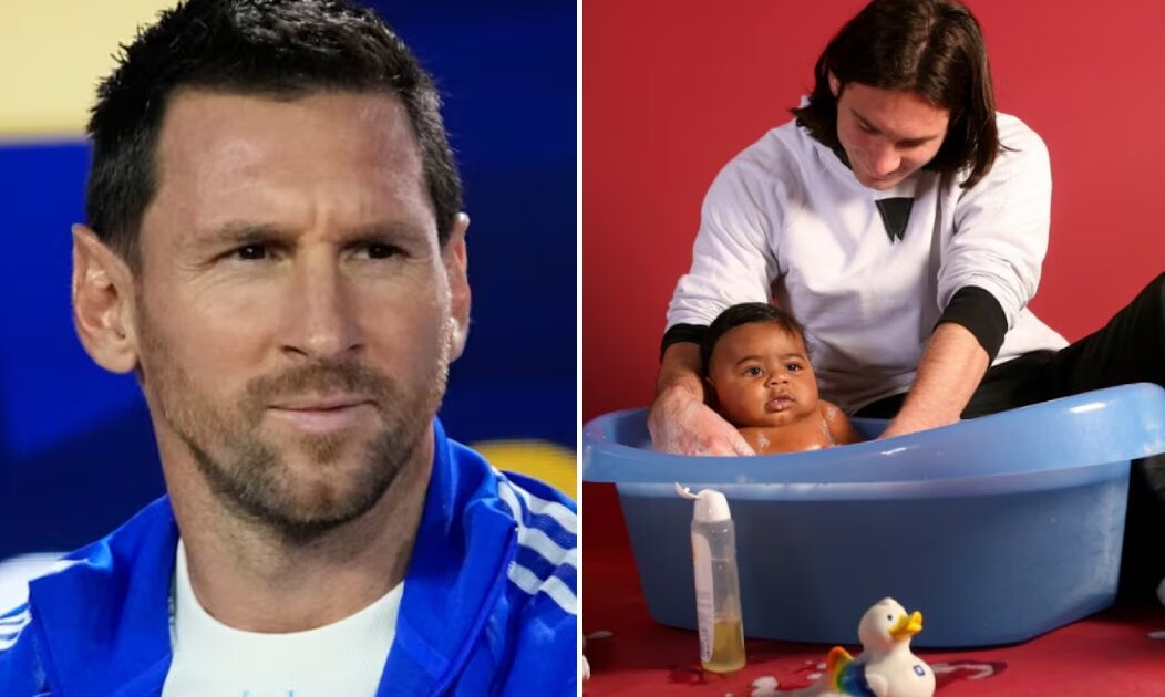 La confesión de Lionel Messi sobre sus fotos bañando a Lamine Yamal de bebé