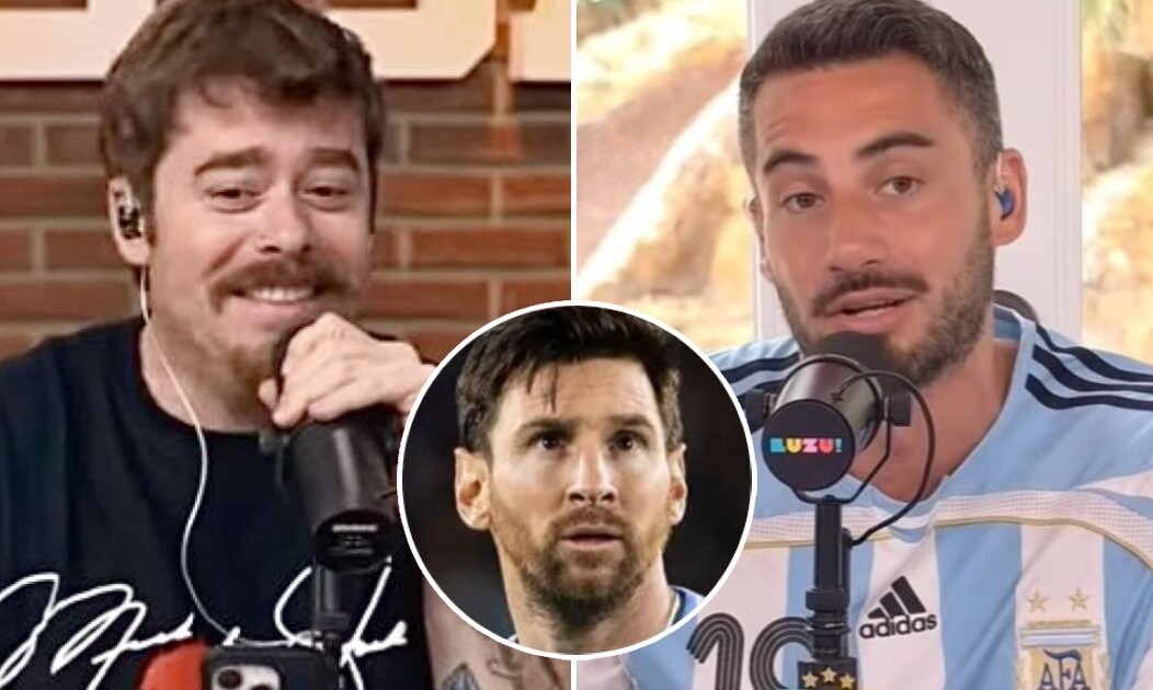 Olga se burló de Nico Occhiato y Luzu por irse del Mundial con Messi de su lado