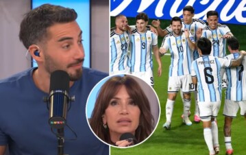 Nico Occhiato reveló la charla que tuvo con los jugadores de la Selección Argentina tras el escándalo de Florencia Peña con Messi