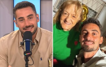 Nico Occhiato reveló por qué no contó la muerte de su abuela Conce en el peor momento de Luzu