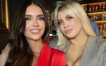 Wanda Nara se distanció de Zaira Nara