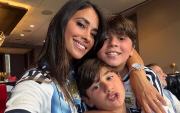 ¡Somos todos somos Anto! La emoción de Antonela Roccuzzo en el palco en el inolvidable partido de la Selección Argentina contra Egipto