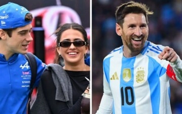 Maia Reficco y Messi