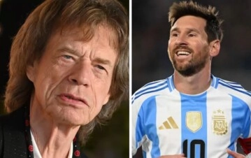 Mick Jagger apoyó a Argentina